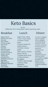 1000 Calories a Day Keto Meal Plan